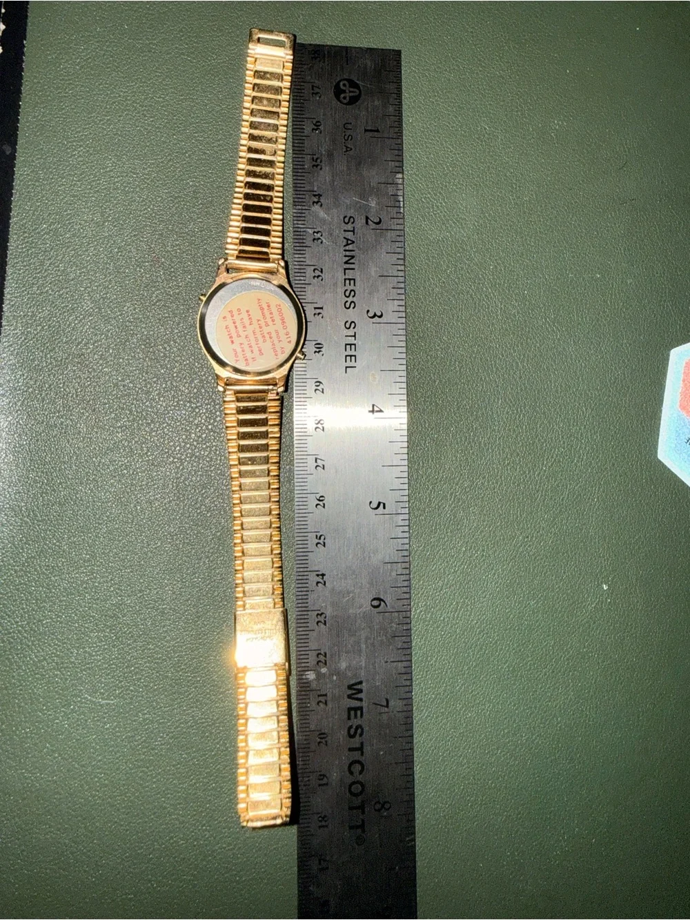 Timex Gold-Tone Digital Watch